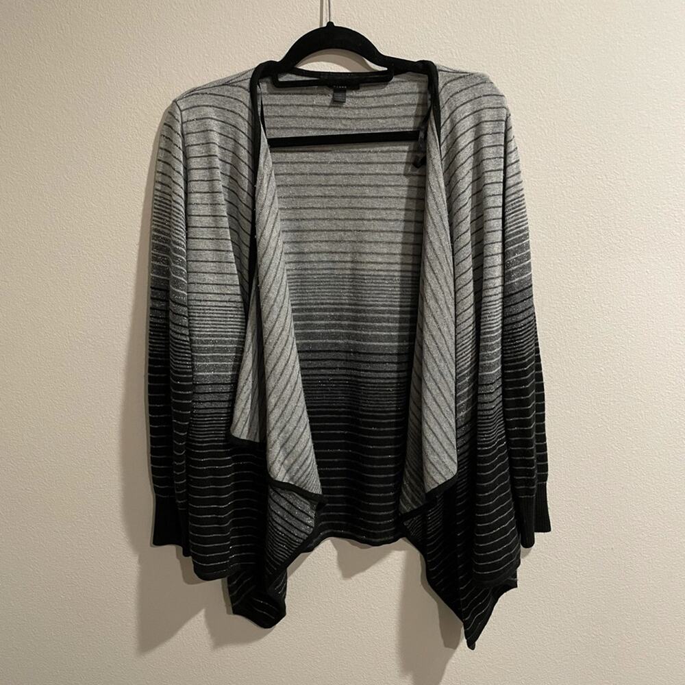 I.N. Studio Striped Cardigan